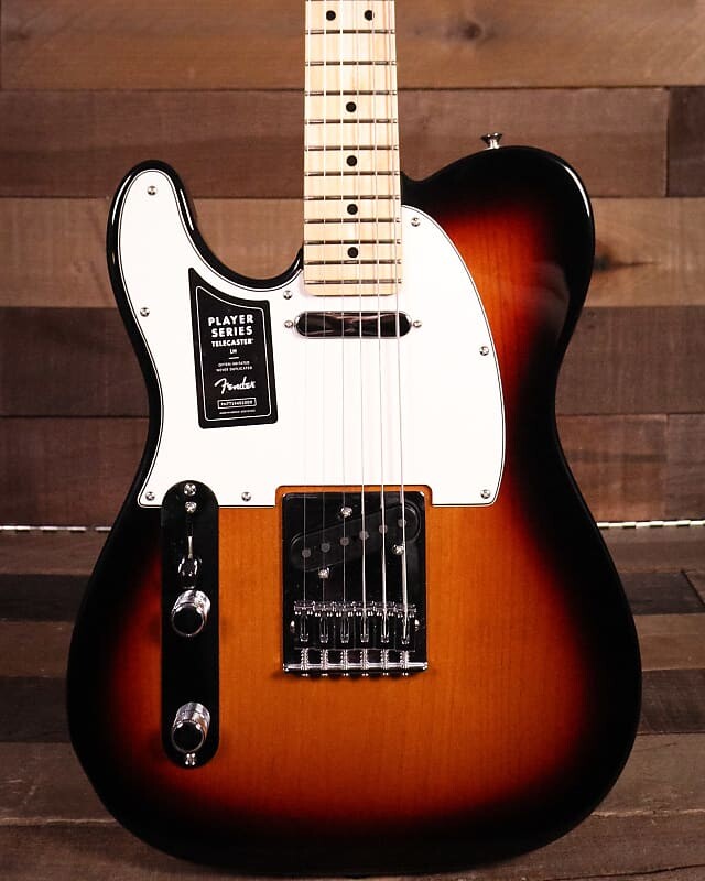 

Электрогитара Fender Player Telecaster Left-Handed, Maple FB, 3-Color Sunburst