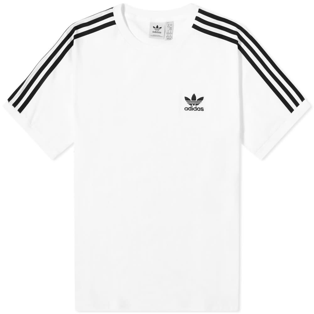 

Футболка Adidas с 3 полосками, белый