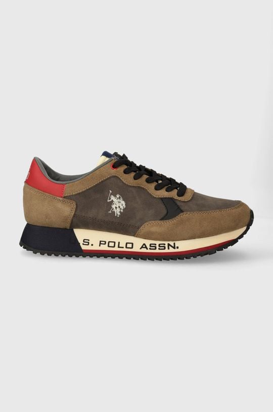 

Кроссовки CLEEF U.S. Polo Assn., коричневый