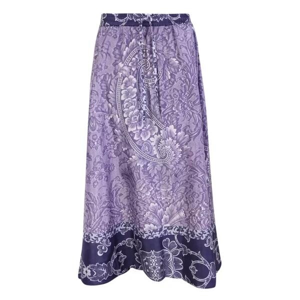 

Юбка midi bresson skirt Pierre-Louis Mascia, фиолетовый