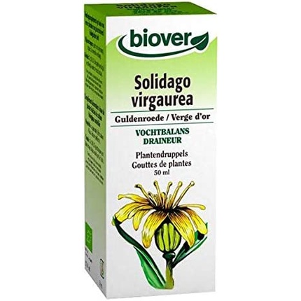 Biover Органический сертифицированный жидкий экстракт Solidago Virgaurea 50 мл, Cosmediet