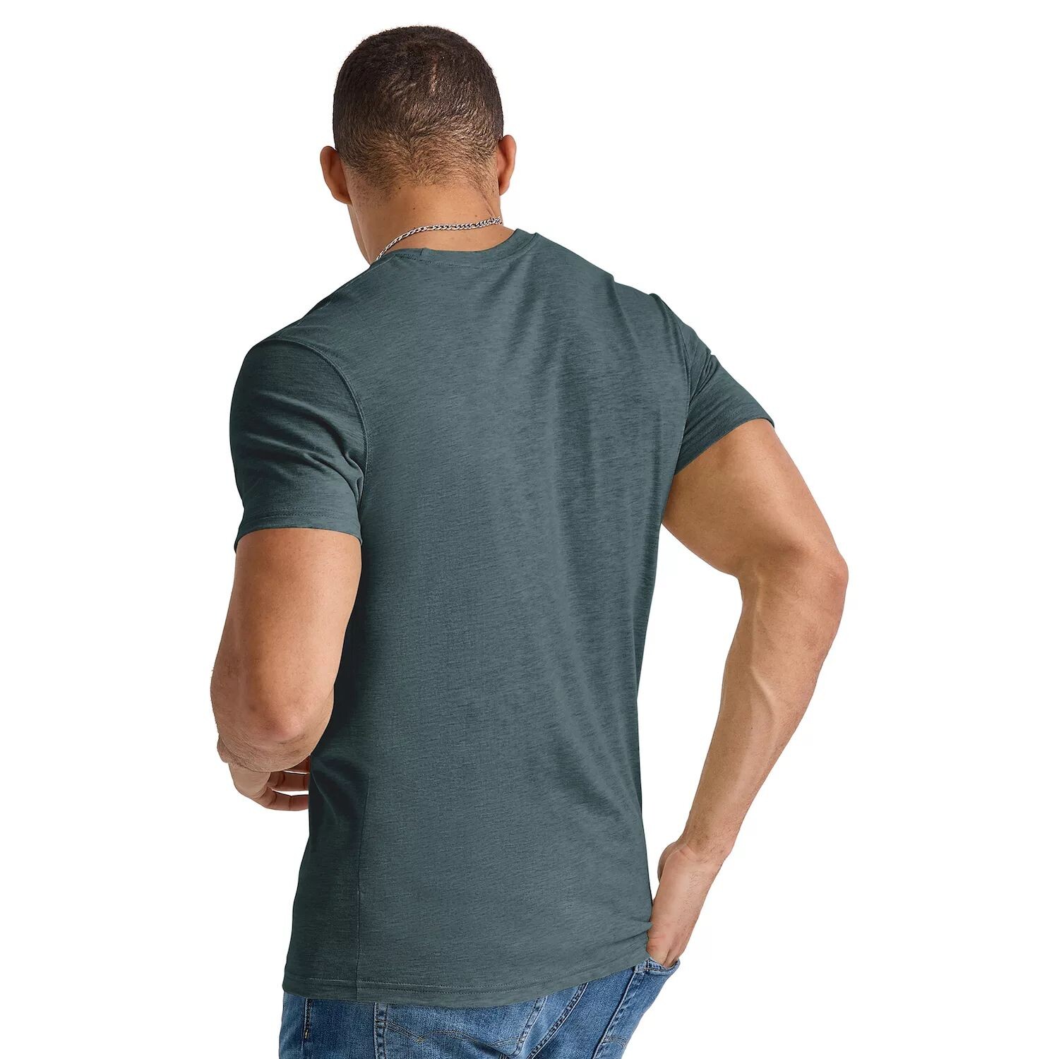 

Мужская трикотажная футболка Hanes Originals Tri-Blend