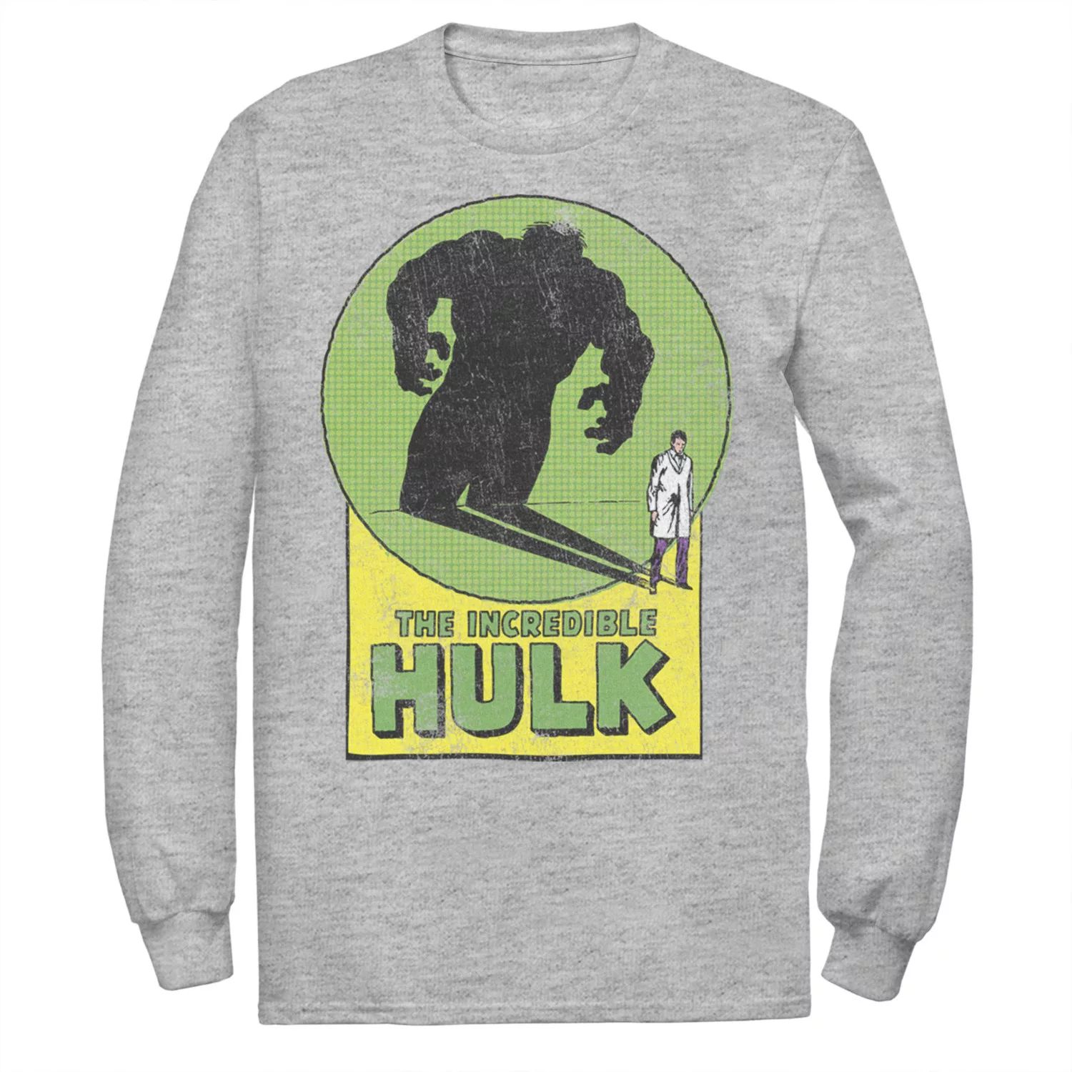 Мужская футболка Marvel Hulk Transformation Shadow футболка мужская marvel mc hulk m