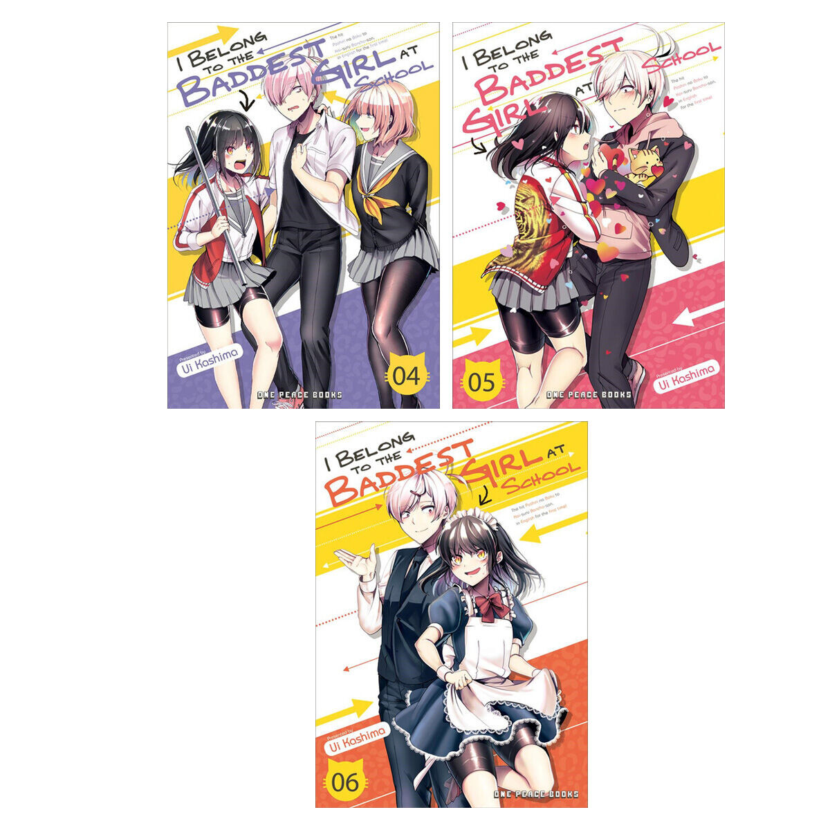 

Манга I Belong To The Baddest Girl At School Manga (4-6) Bundle