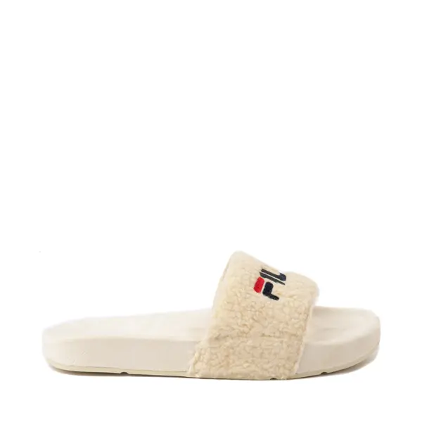 Женские шлепанцы Fila Fuzzy Drifter, цвет Cream