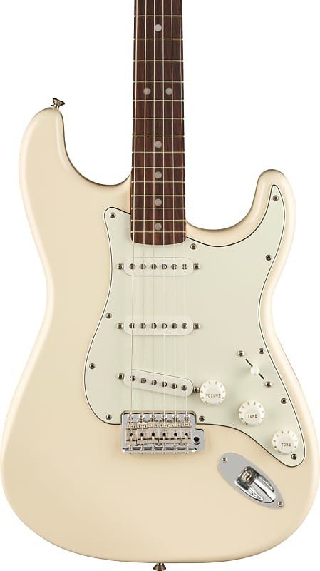 Электрогитара Fender Albert Hammond Jr. Signature Stratocaster, Olympic White