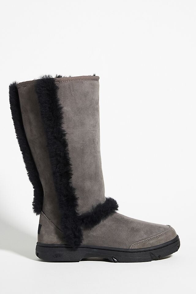 

Высокие сапоги UGG Sunburst, темно-серый