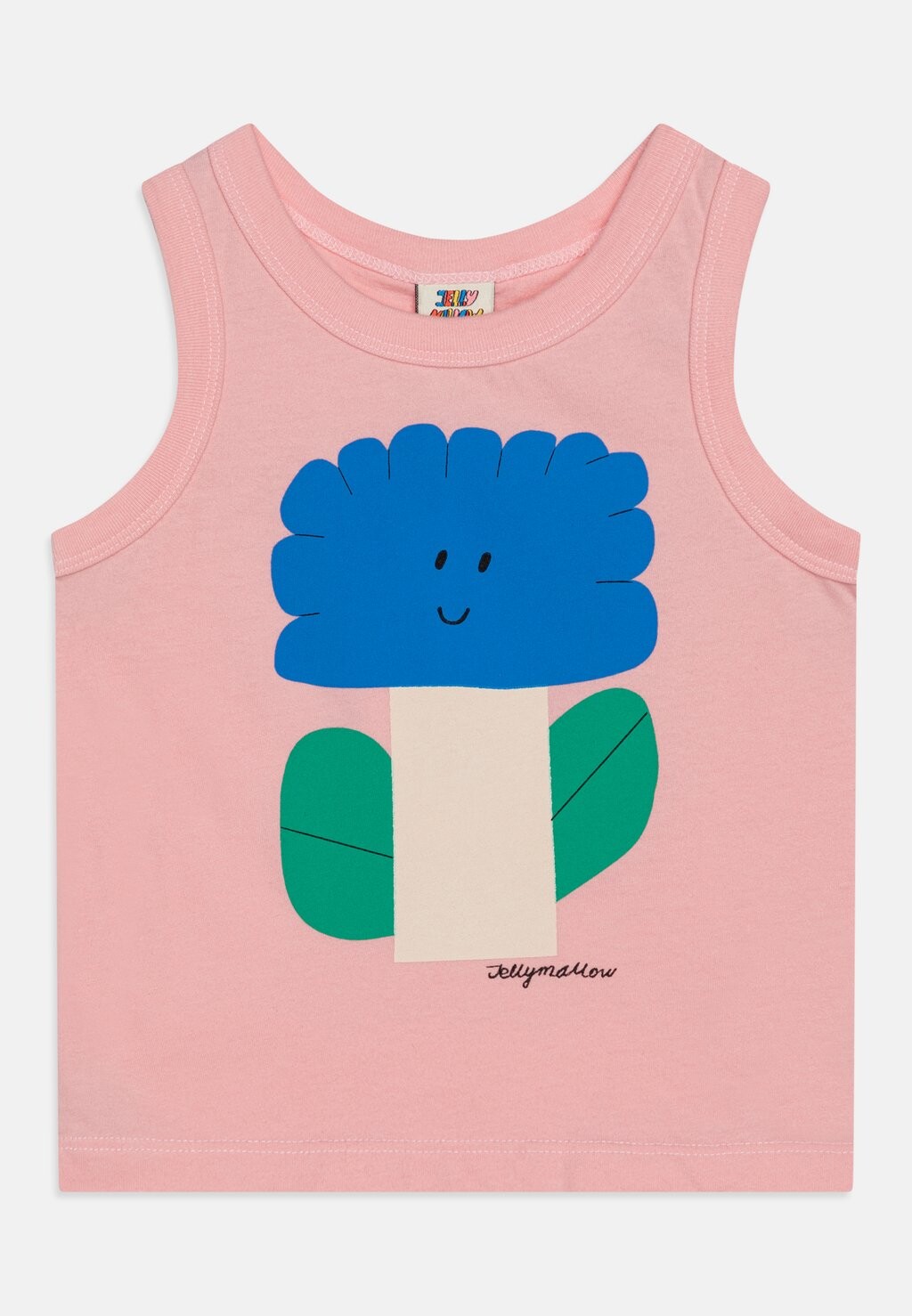 

Топ BIG FLOWER SLEEVELESS UNISEX Jelly Mallow, цвет pink