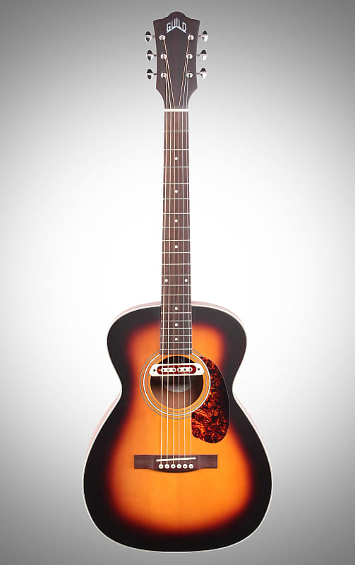 Акустическая гитара Guild M-240E Acoustic-Electric Guitar, Vintage Sunburst