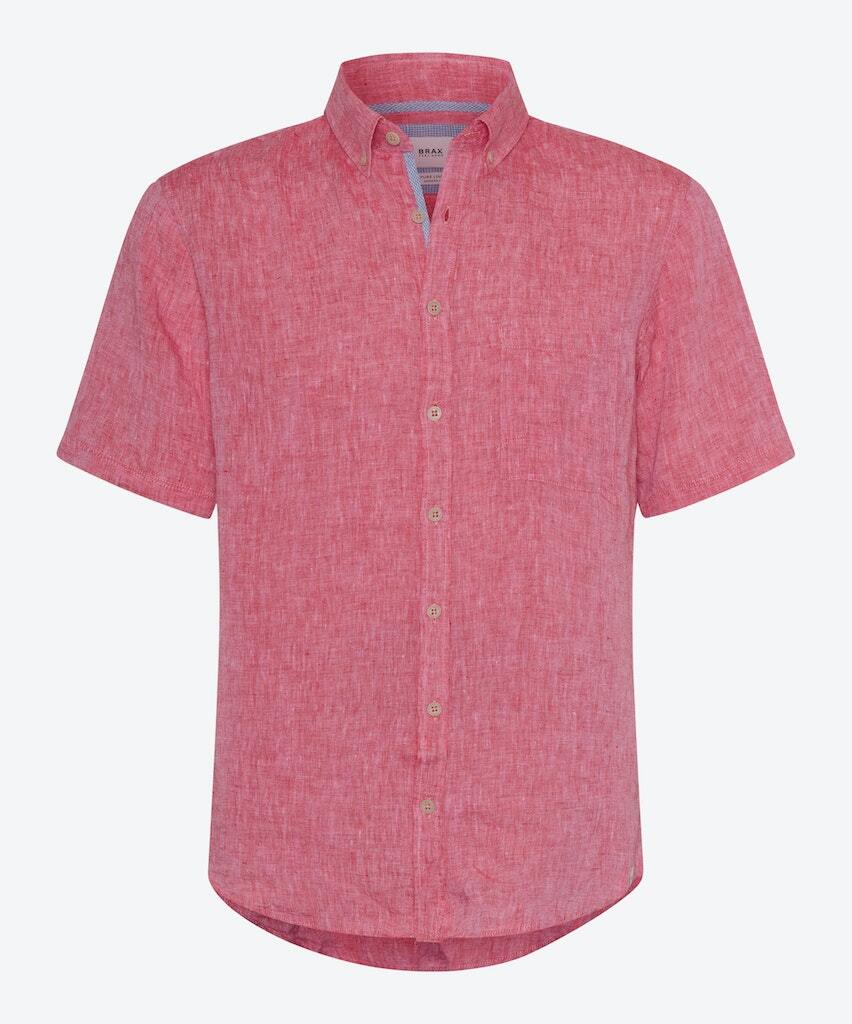 цена Рубашка BRAX Halbarm, цвет indian red