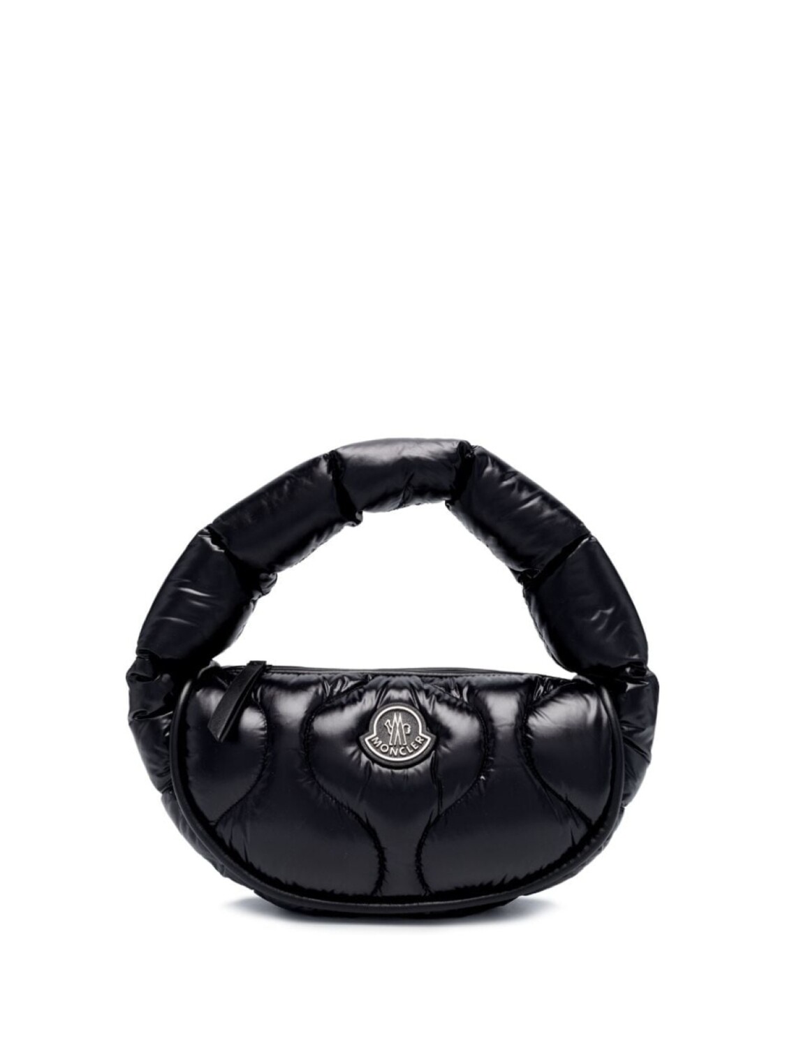 

Moncler стеганая сумка-тоут Delilah, черный