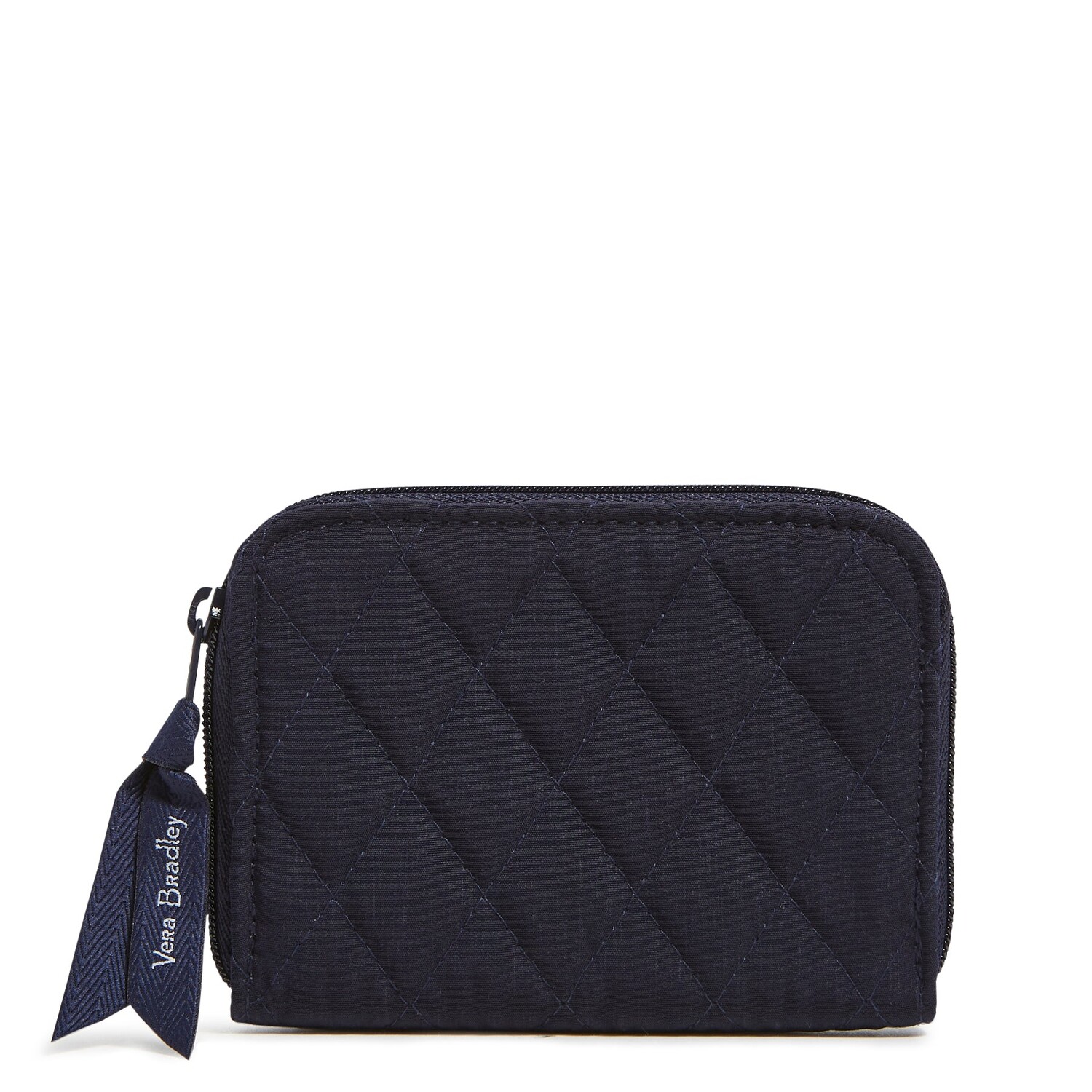 

Маленький кошелек на молнии из микрофибры Outlet Vera Bradley, цвет Classic Navy