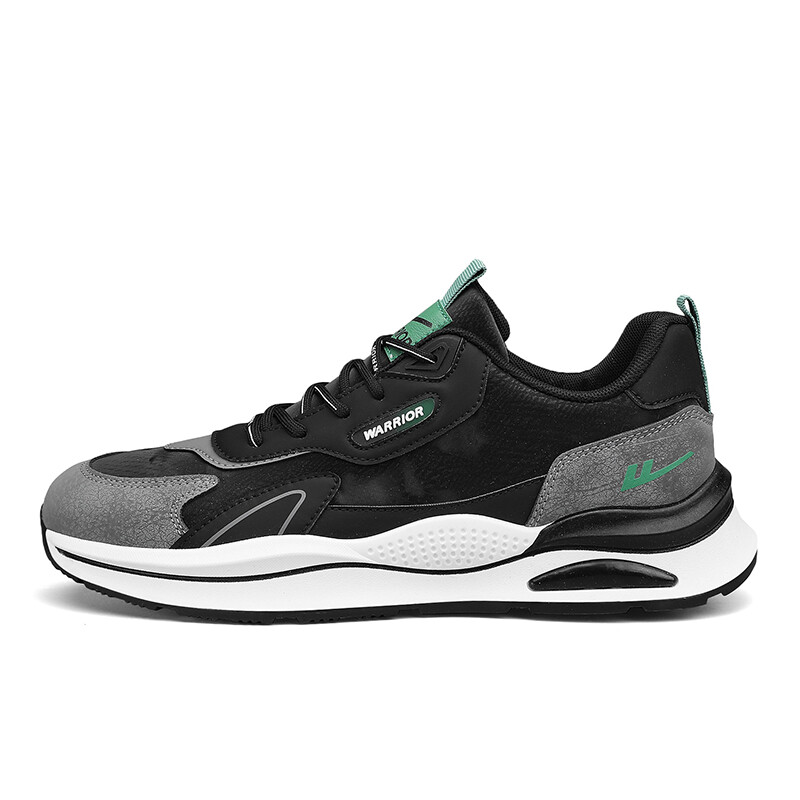 

Кроссовки WARRIOR Lifestyle Shoes Men Low-top Grey/white/green, зеленый