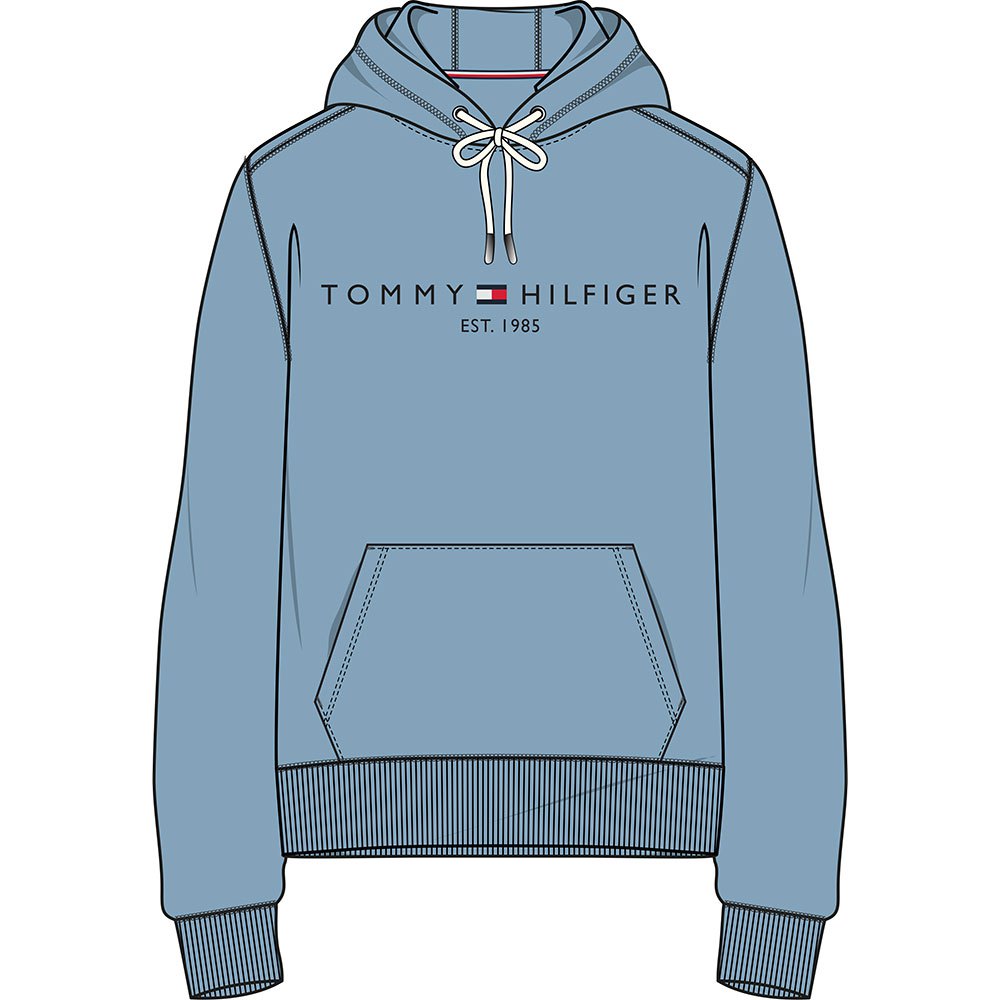 

Худи Tommy Hilfiger Tommy Logo, синий