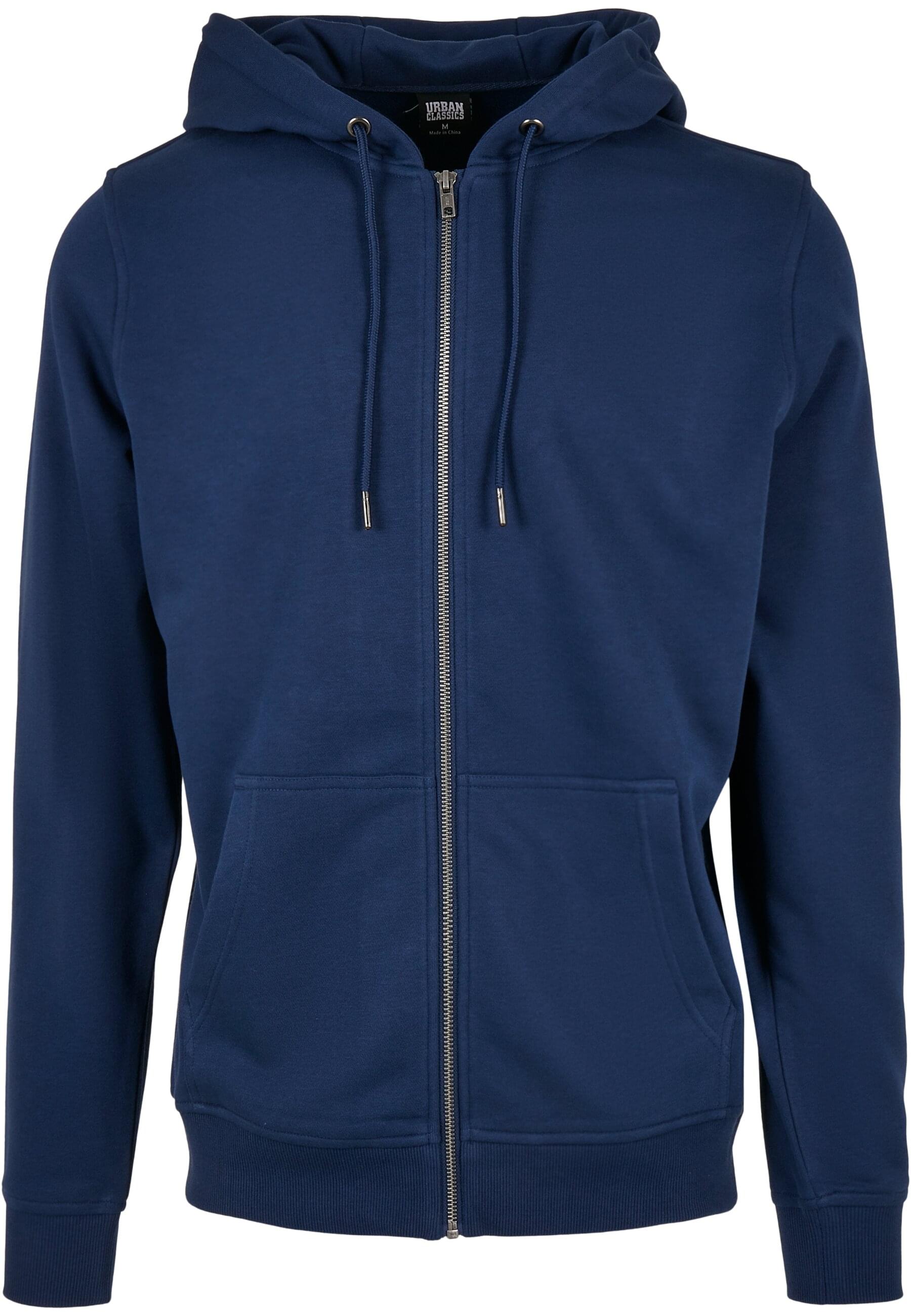 

Куртка Urban Classics Zip Kapuzenpullover, цвет darkblue