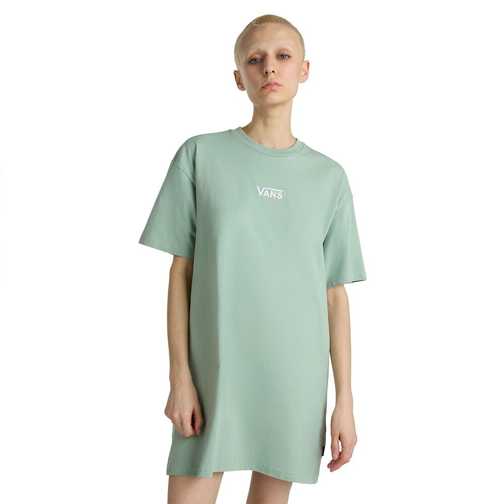 

Платье Vans Center Vee Short Sleeve, зеленый