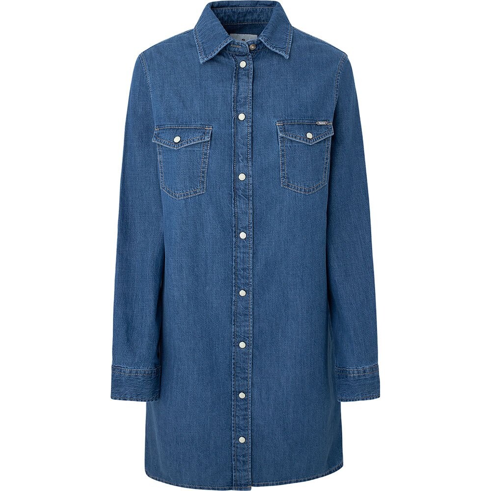 

Платье с длинным рукавом Pepe Jeans Maya, синий