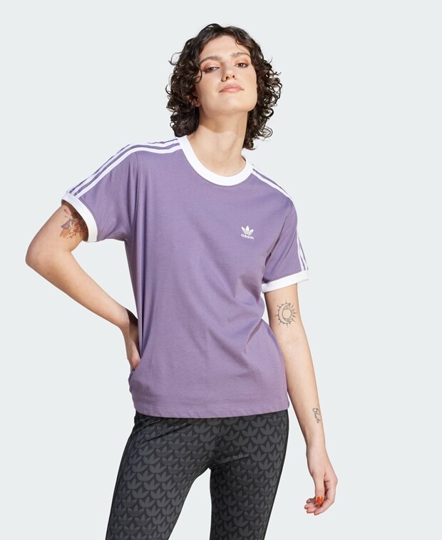 

Футболка adidas, фиолетовый