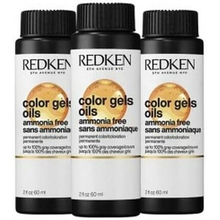

REDKEN Стойкие цветные гелевые масла, 60 мл, 06ABn — упаковка из 3 шт.