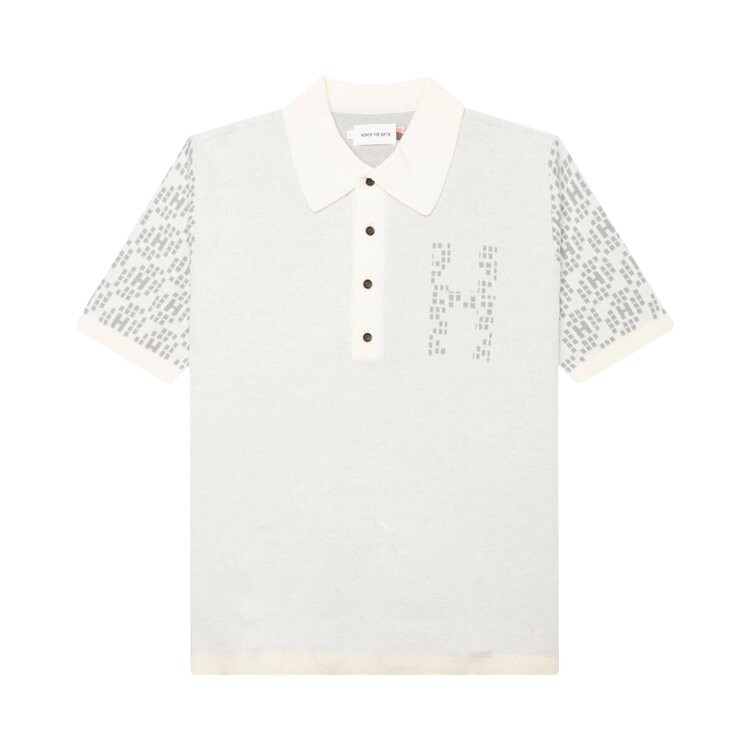 

Поло Honor The Gift H Pattern Polo, белый