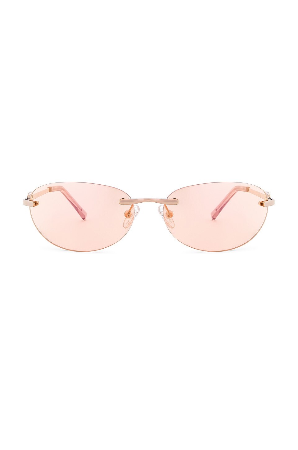 

Солнцезащитные очки Le Specs Slinky, цвет Rose Gold
