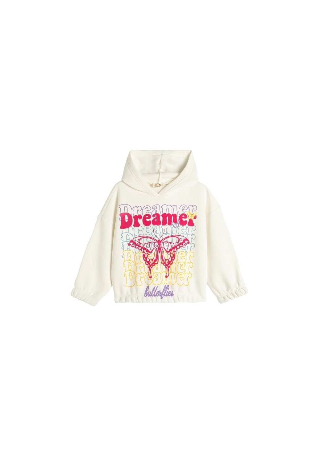 

Толстовка Printed Cotton Koton, бежевый