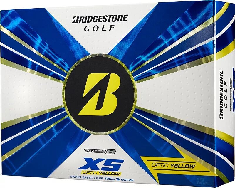 

Мячи для гольфа Bridgestone Tour B XS 2022, желтый
