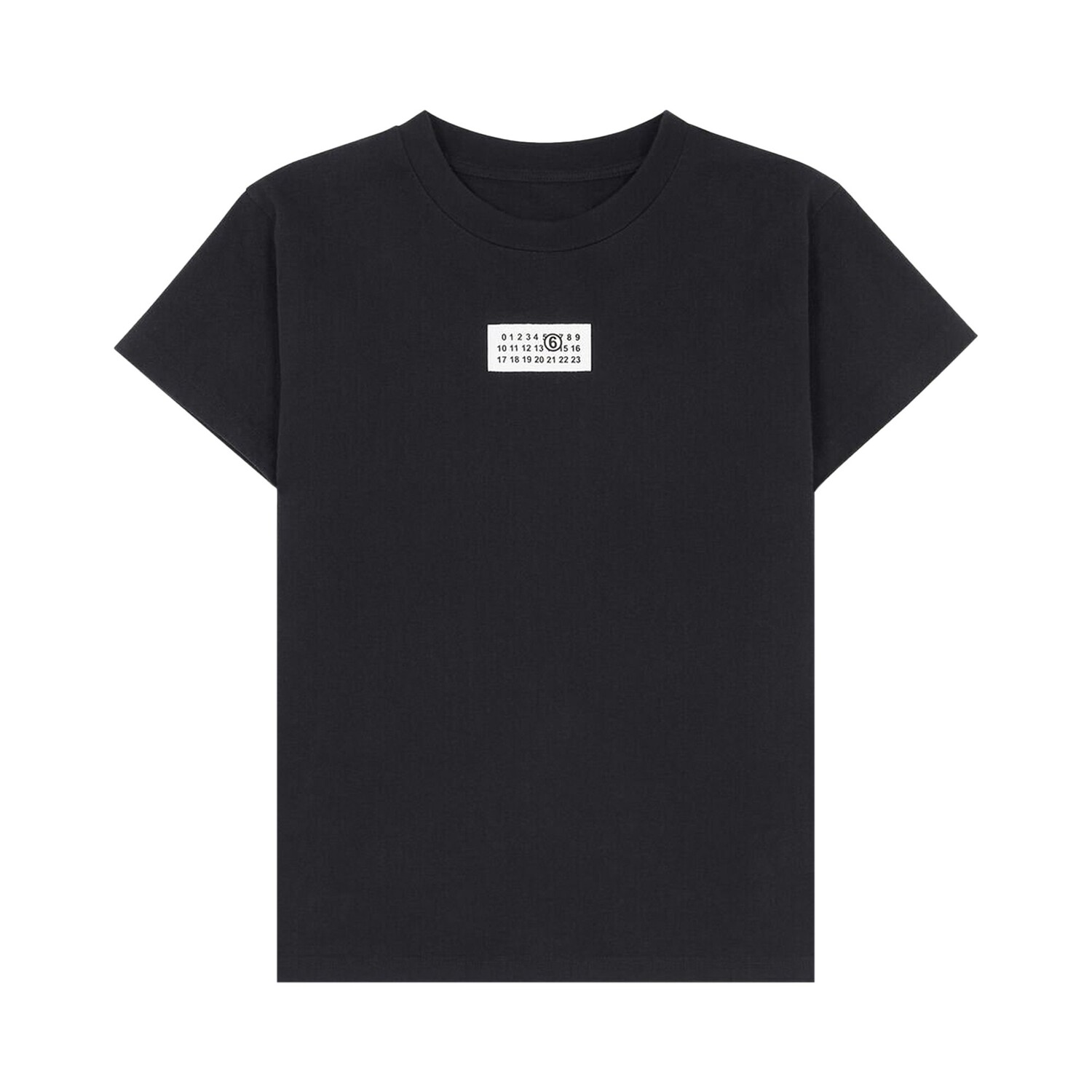 

Футболка MM6 Maison Margiela, черная, Черный