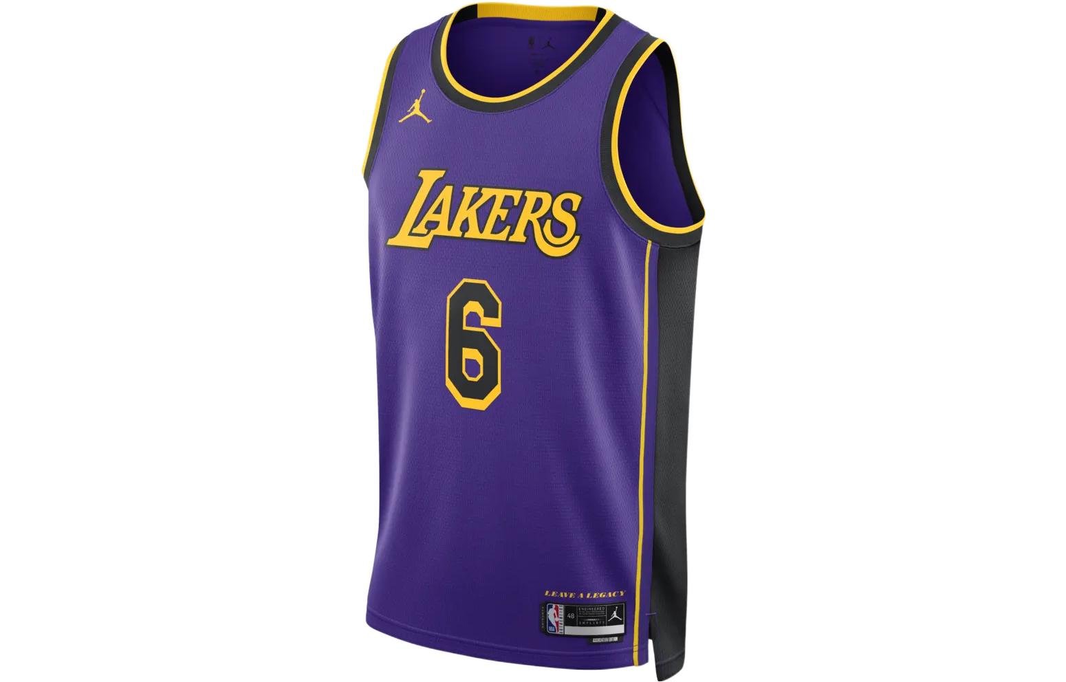 

Майка Jordan NBA Los Angeles Lakers LeBron James Jersey 2022/23, синий