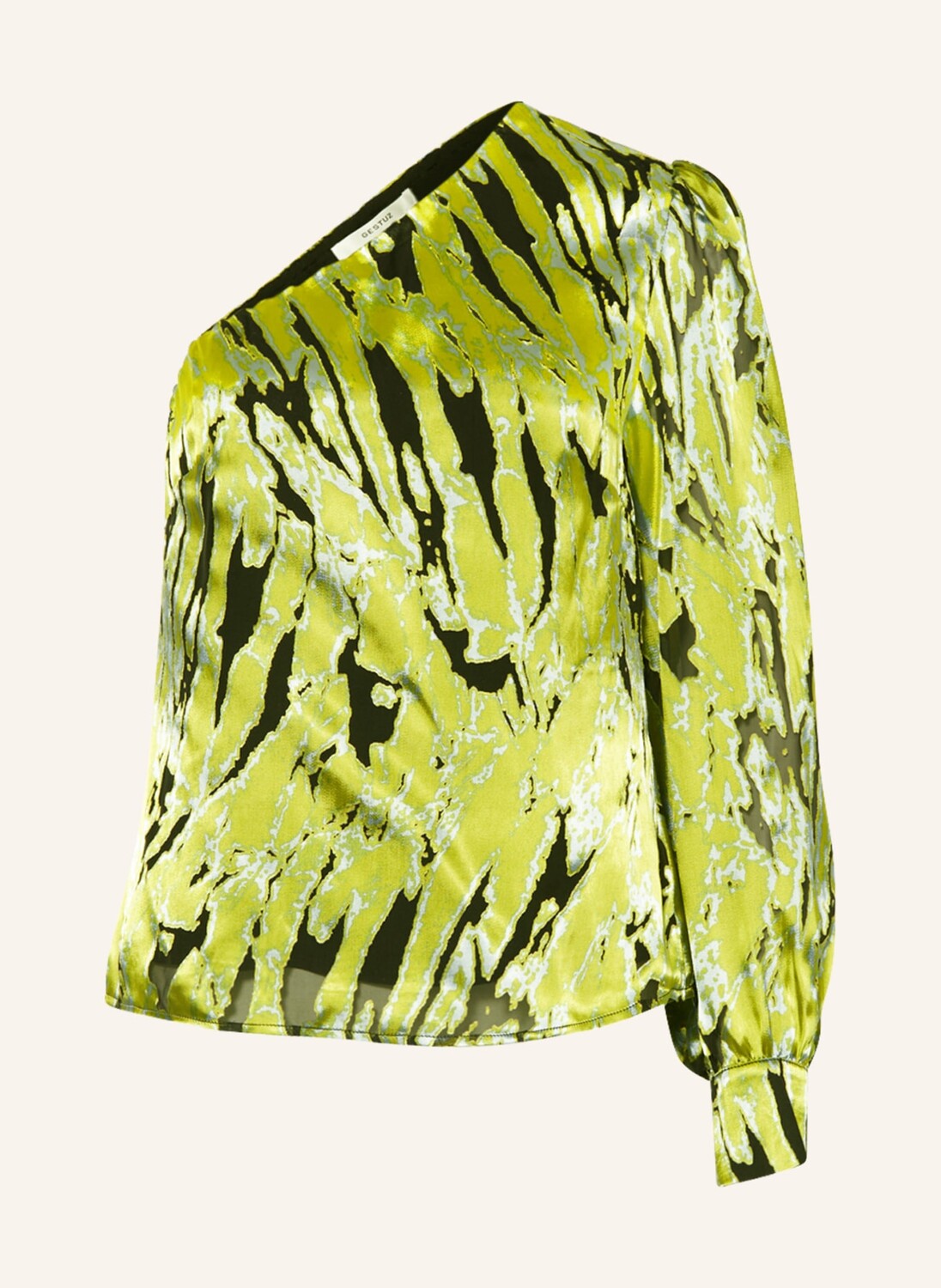 

Блуза GESTUZ ANNAGZ aus Satin, черный