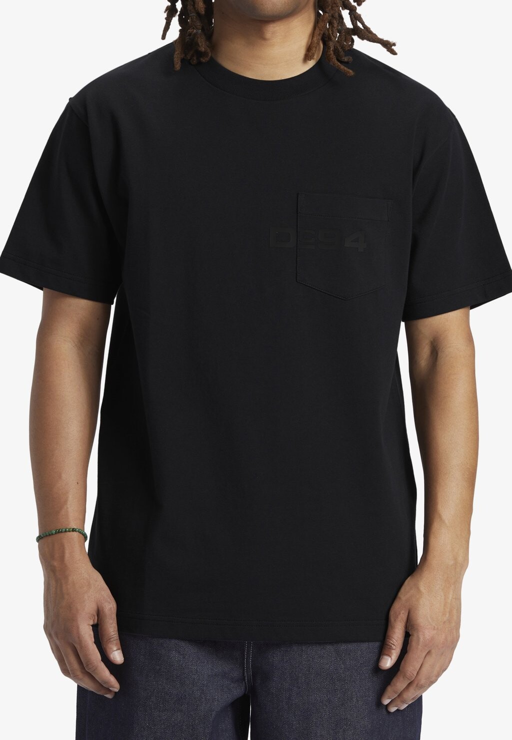 

Футболка с принтом DC Shoes, цвет kvj black