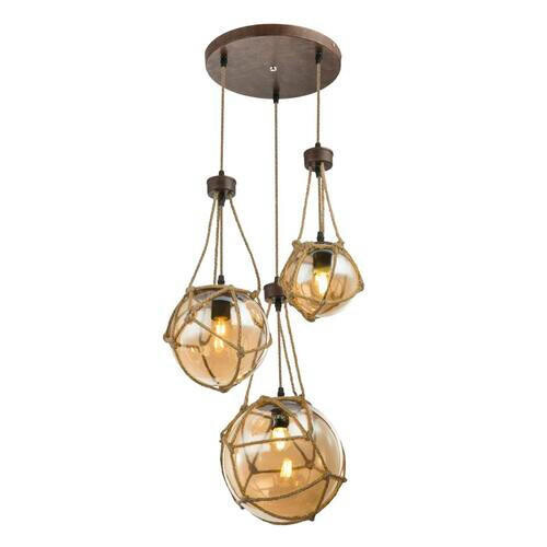 

Подвесной светильник Globo, 43x140 см, цвет Rostfarben