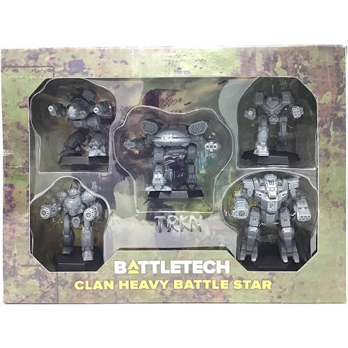 

Фигурки Battletech Clan Heavy Battle Star Catalyst Game Labs