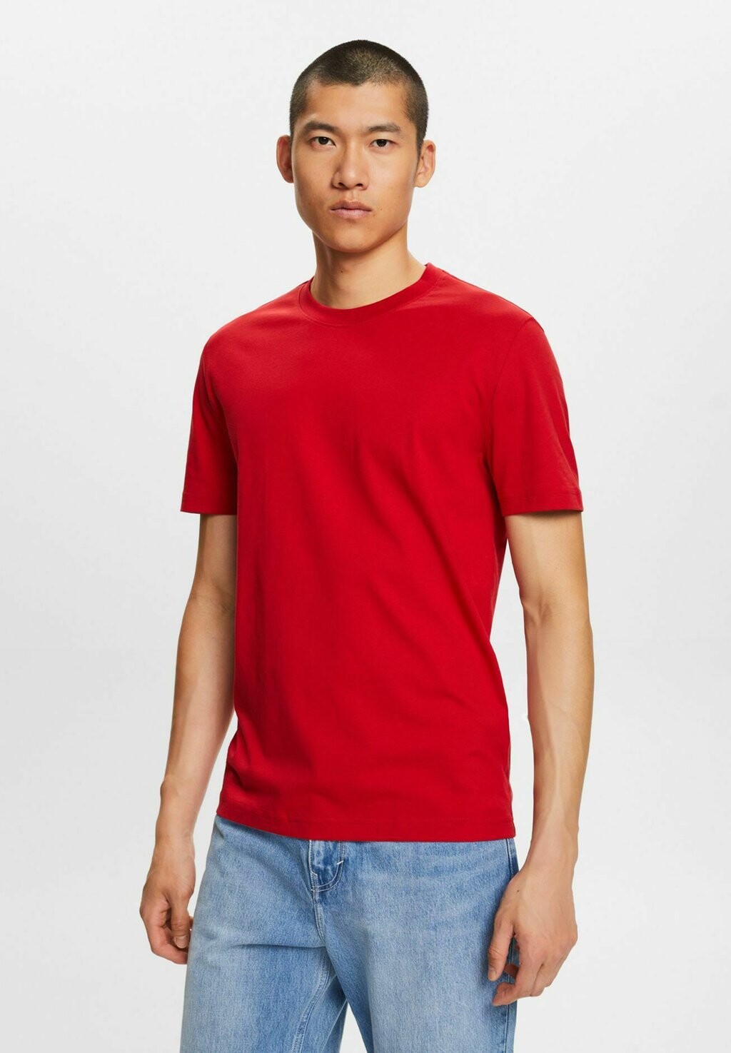 

Футболка базовая Esprit, цвет dark red