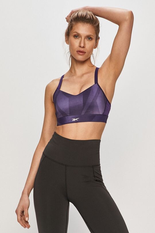 

Спортивный бюстгальтер Reebok, фиолетовый