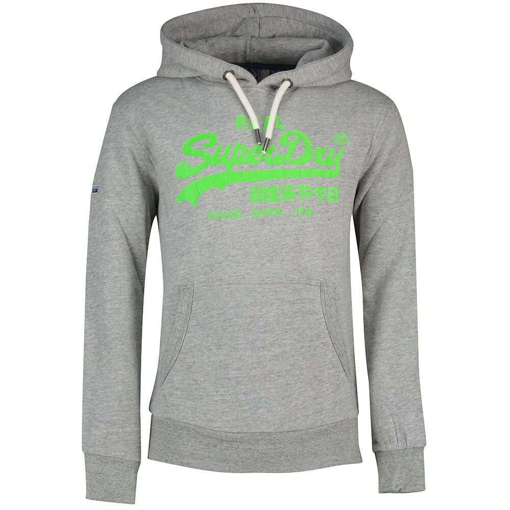 

Худи Superdry Vintage Logo AC, серый