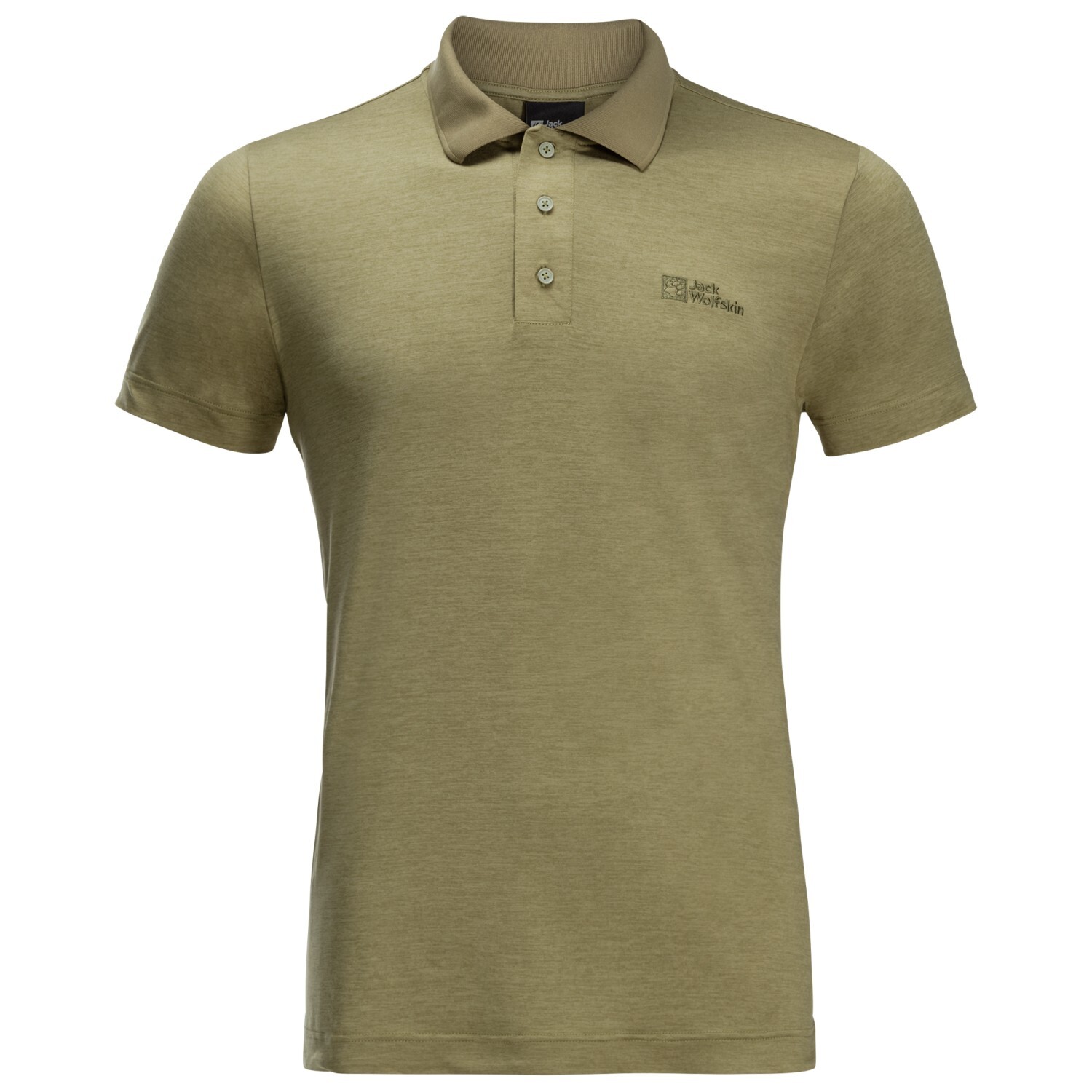 

Рубашка поло Jack Wolfskin Travel Polo, цвет Bay Leaf