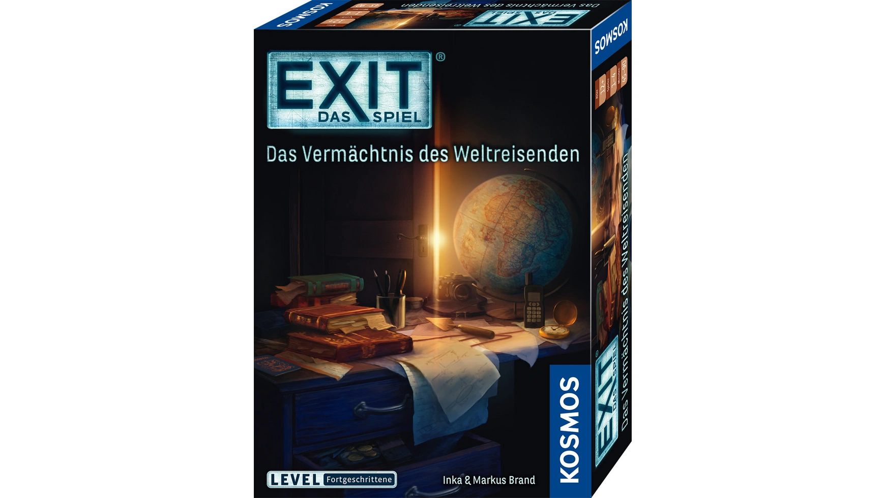 Exit игра: наследие путешественника по миру, уровень: продвинутый Kosmos