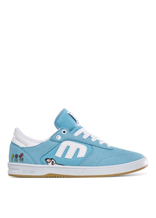 

Синие мужские туфли из плотной ткани Etnies, Синий