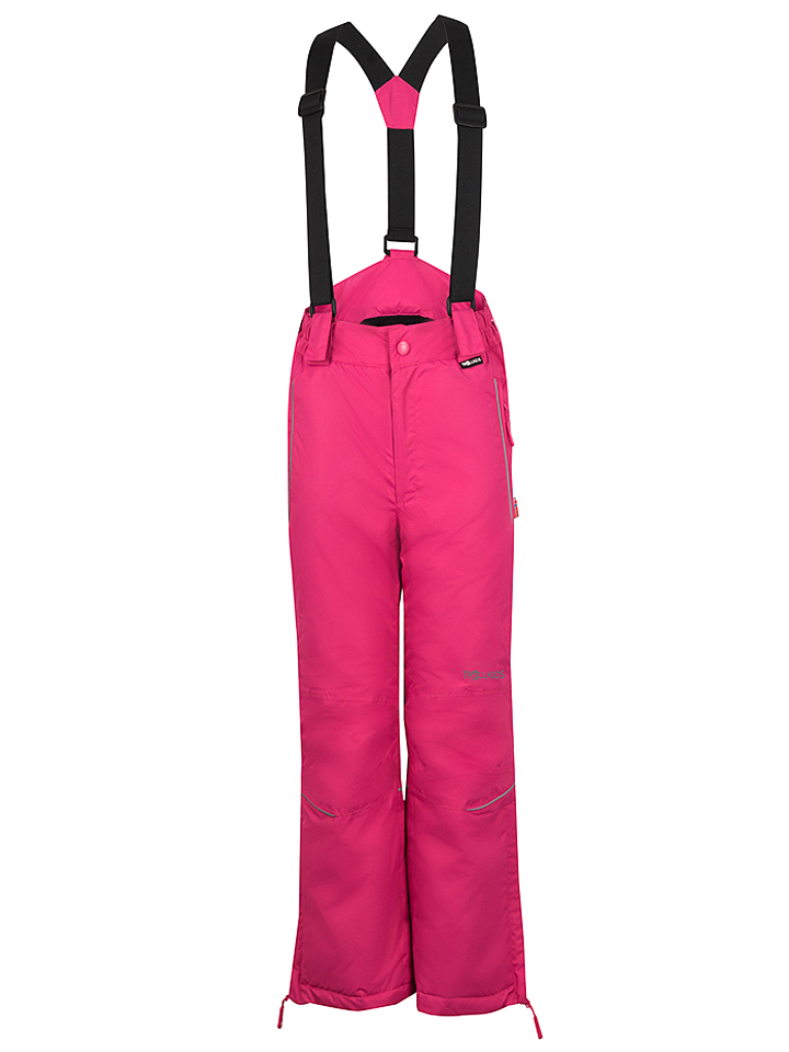 цена Лыжные штаны Trollkids Holmenkollen Slim fit, розовый