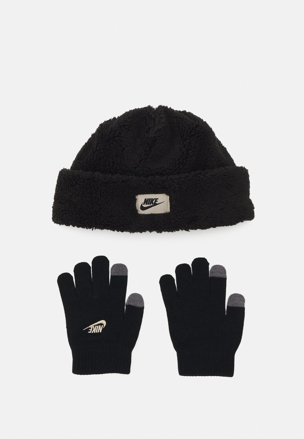 Перчатки Cozy Peak Beanie Gloves Set Unisex Nike, черный
