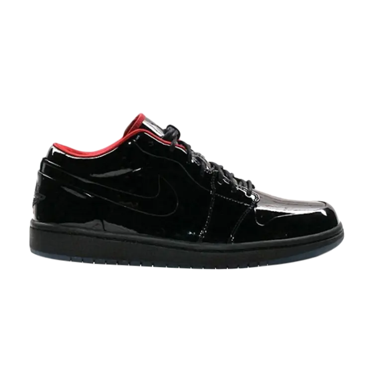 

Кроссовки Air Jordan 1 Phat Low Premium 'Patent Leather', черный