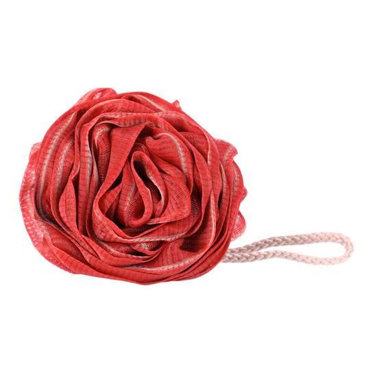Губка для ванны в форме розы, красная Hedo