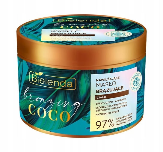Увлажняющее бронзирующее масло для тела Bronzing Coco, 200 мл Bielenda