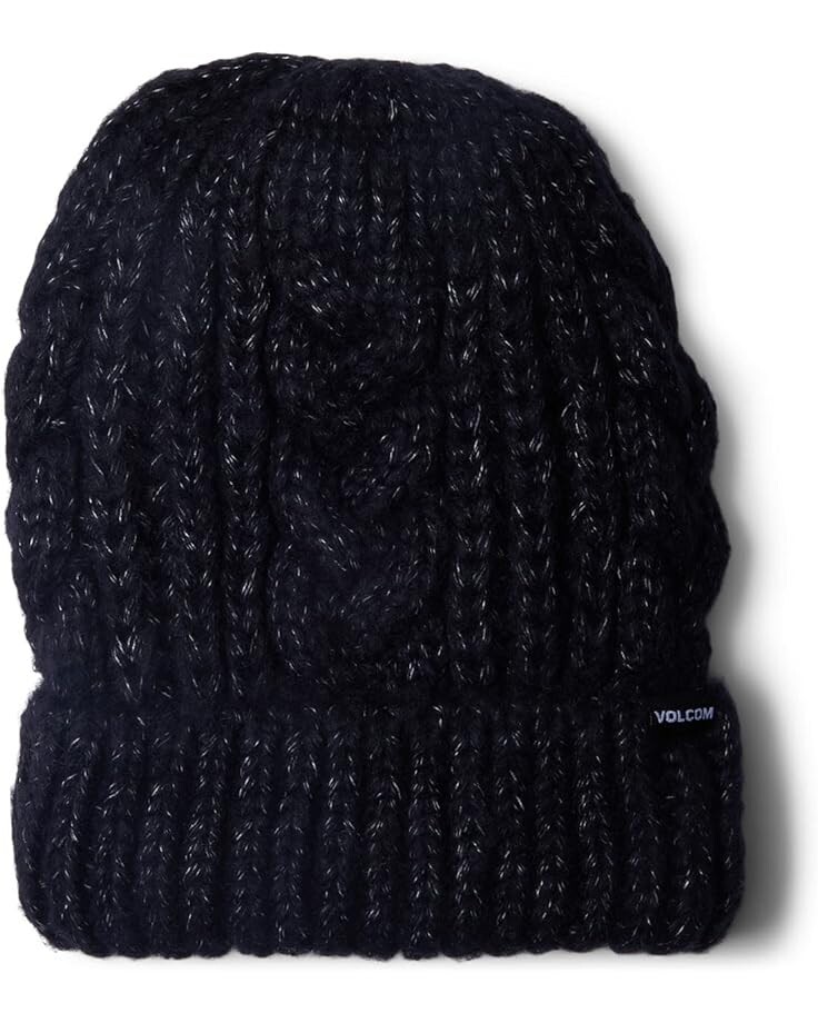 

Шапка Volcom Snow Cable Hand Knit Beanie, черный