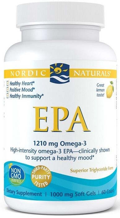 

Nordic Naturals Epa 1210 Mg Cytryna омега 3 жирные кислоты, 60 шт.