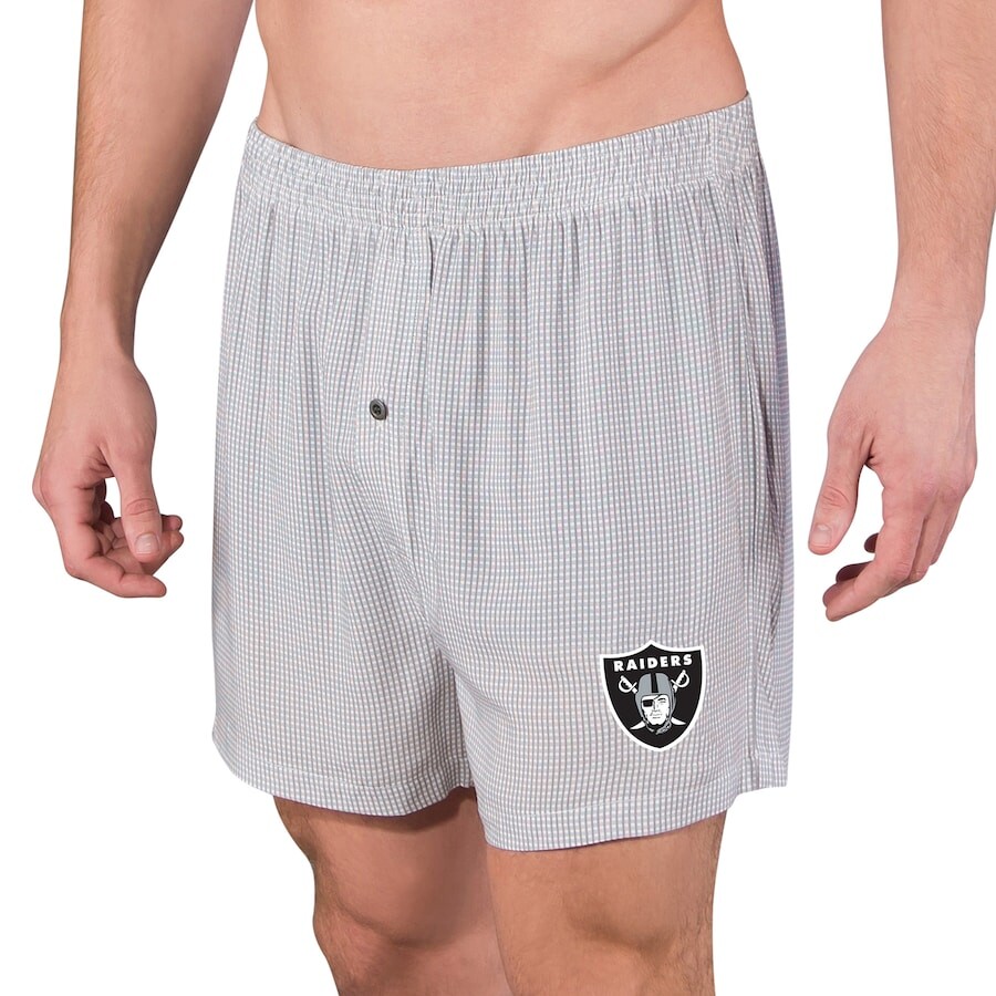 

Трусы Concepts Sport Las Vegas Raiders, серый