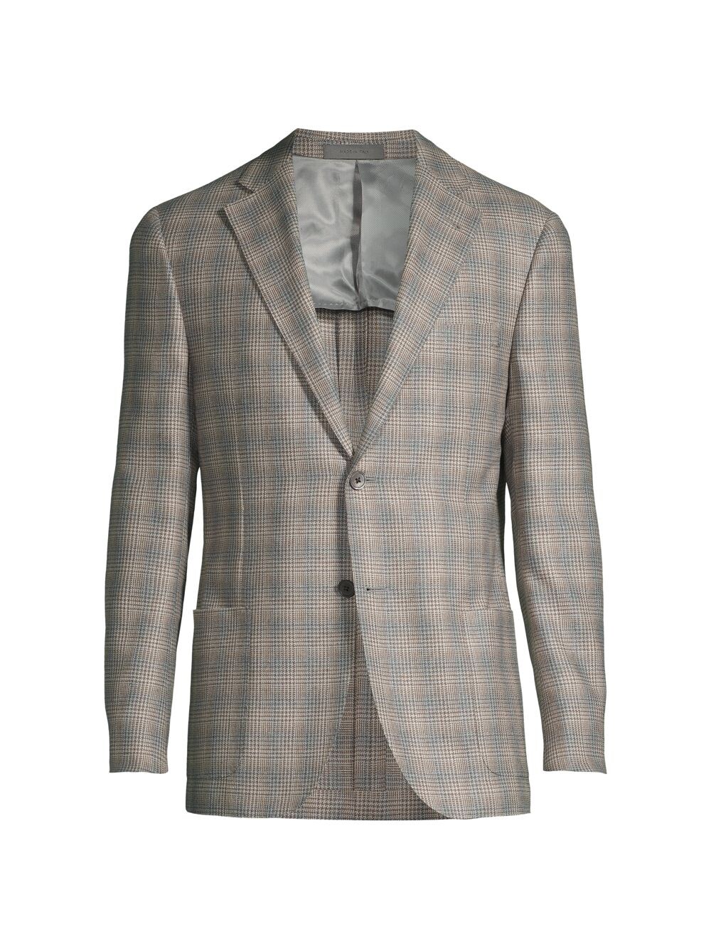 

Куртка в клетку Corneliani, серый