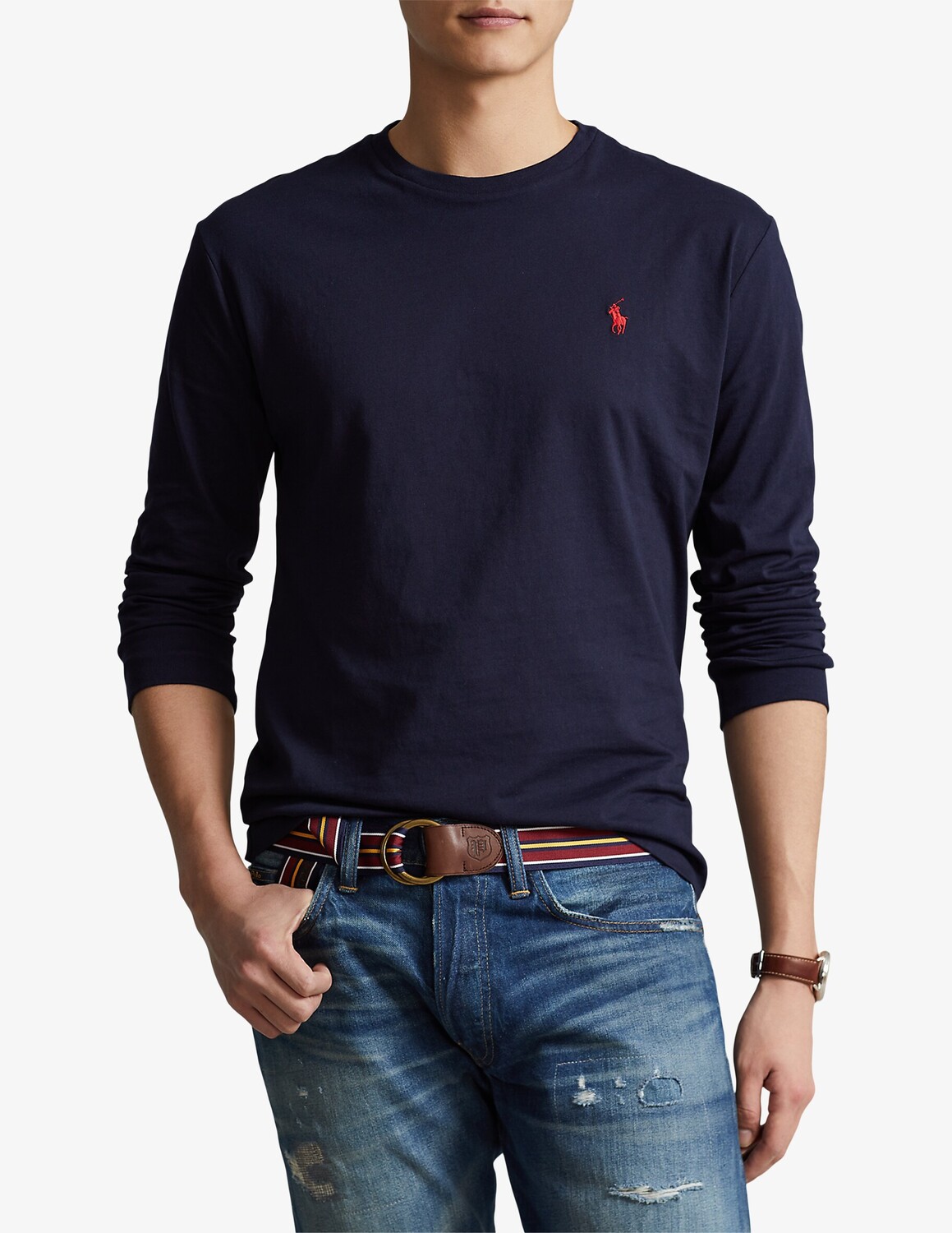 

Футболка из джерси Ralph Lauren, синий