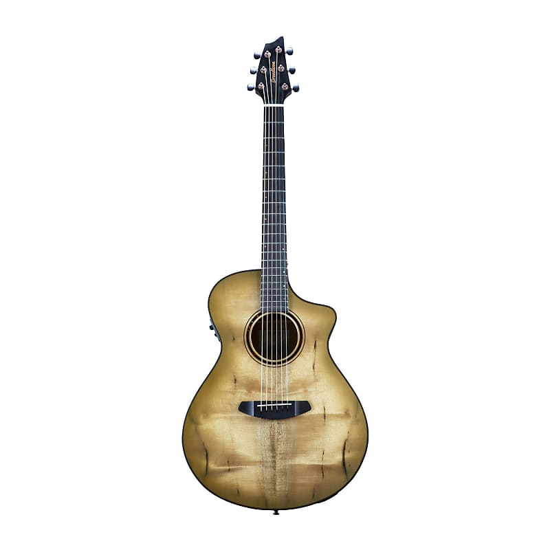 

Акустическая гитара Breedlove Pursuit Exotic S Concert 6-String Myrtlewood Wood Top Acoustic Electric Guitar with Slim Neck and Pinless Bridge